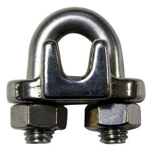 China Stainless Steel Wire Rope Clip For Water Treatment Metric Measurement System factory