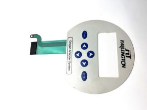 China Rim Embossing Membrane Switch Pad Tact Buttons For Anchor Winch factory
