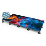 P3.91 Interactive Dance Floor LED Display High Load-Bearing 500*500mm Cabinet