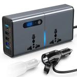 200W Car Power Inverter Dc 12V 24V To 110V 220V Ac Car Char Power Inverter With