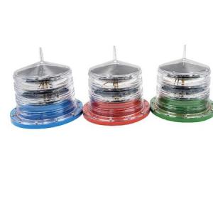 China Red Green Color Solar LED Marine Light IALA Standard For Sale 1~4NM factory