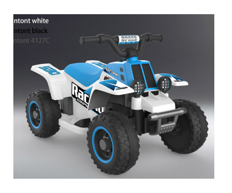Plastic 6V ATV Ride On Electric Car for Kids with Music and Forward Backward 2023 Model