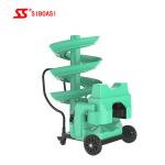 AC 100V Programmable Football Throwing Machine Football Training Equipment