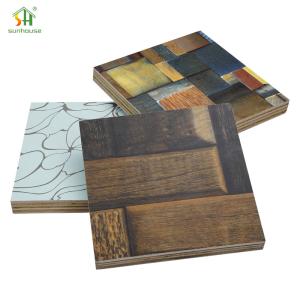 China Moisture Resistant Melamine Board 12mm Plywood Board For Building Materials factory