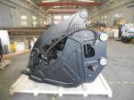 Hydraulic Excavator Thumb Bucket Grab For Loading Scrap Demolition Debris