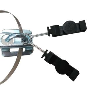 China 5 Time XS-A11 Tension clamps for Fiber Optic FTTH Accessories at ABS Plastic Material factory