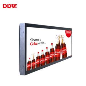 700 Nits 23.1'' Transparent LCD Screen Stretched Digital Monitor Display For Elevator