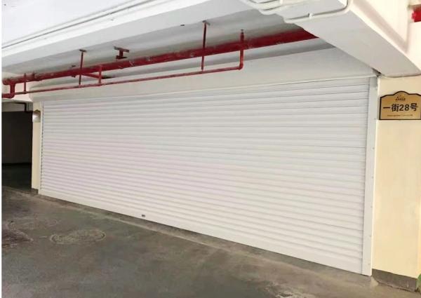 Workshop Aluminium Roller Shutter Doors Rustproof Residential Garage Remote