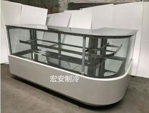 China Convenience Stores Retail Display Freezers Large Capacity LED Lighting factory