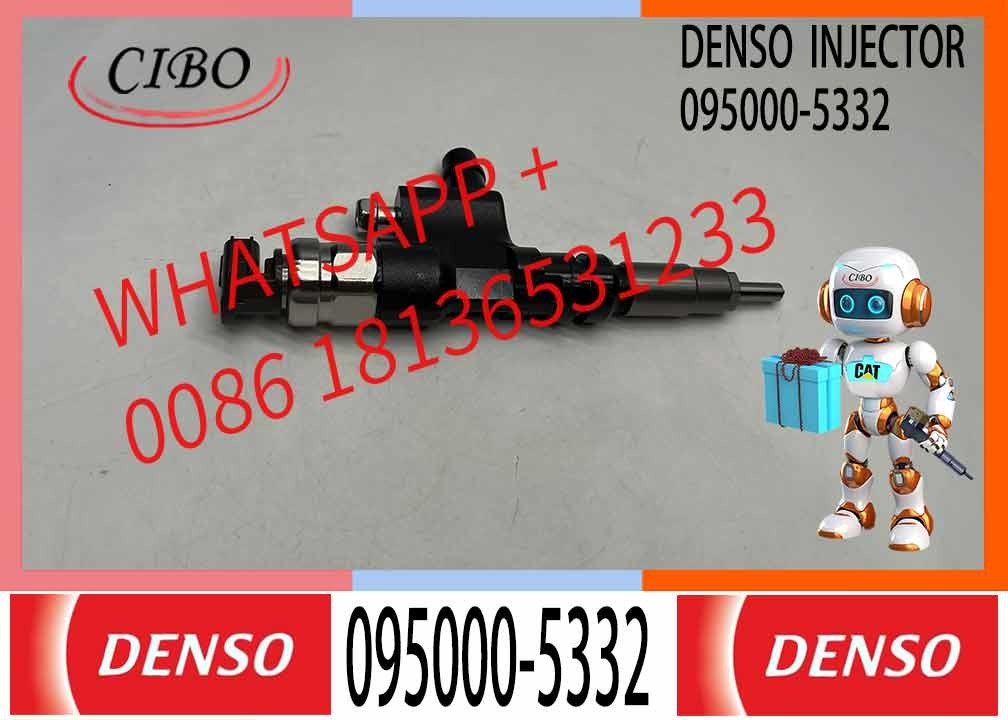 New Diesel Common Rail Fuel Injector 095000-5332 For HI-NO 23670-E0150 23910-1380