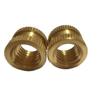 Precision CNC Screws Machining Turning Parts Components Copper Nuts