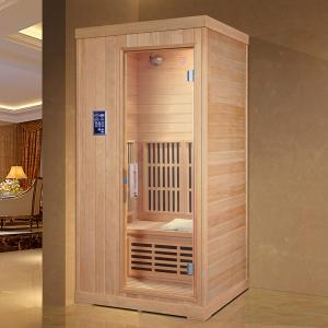 China Factory Supply Dry Solid Wood Wet Steam Sauna Room factory