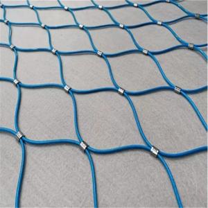 China Corrosion Resistant Flex Cable Mesh for Building Enclosures Railing Guard Bridge Stairway factory