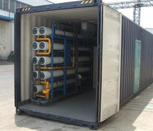China Containerized Mobile Water Treatment Systems Unit Euqipment Companies Containerised Water Treatment Systems factory