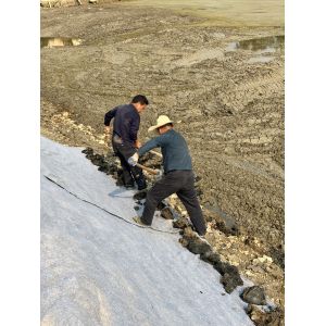 Cement Infused Geosynthetic Blanket (CCB) Deploy. Hydrate. Harden.