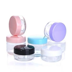 China LinDeer Clear Face Cream 5ml Cosmetic Cream Jar Refillable Durable factory