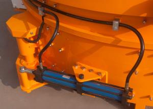 China Orange Color Industrial Cement Mixer 330L Output Capacity Input Weight 800kgs factory
