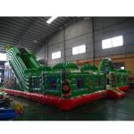 0.55mm PVC Inflatable Obstacle Course Jumper Bounce House Amusement Park