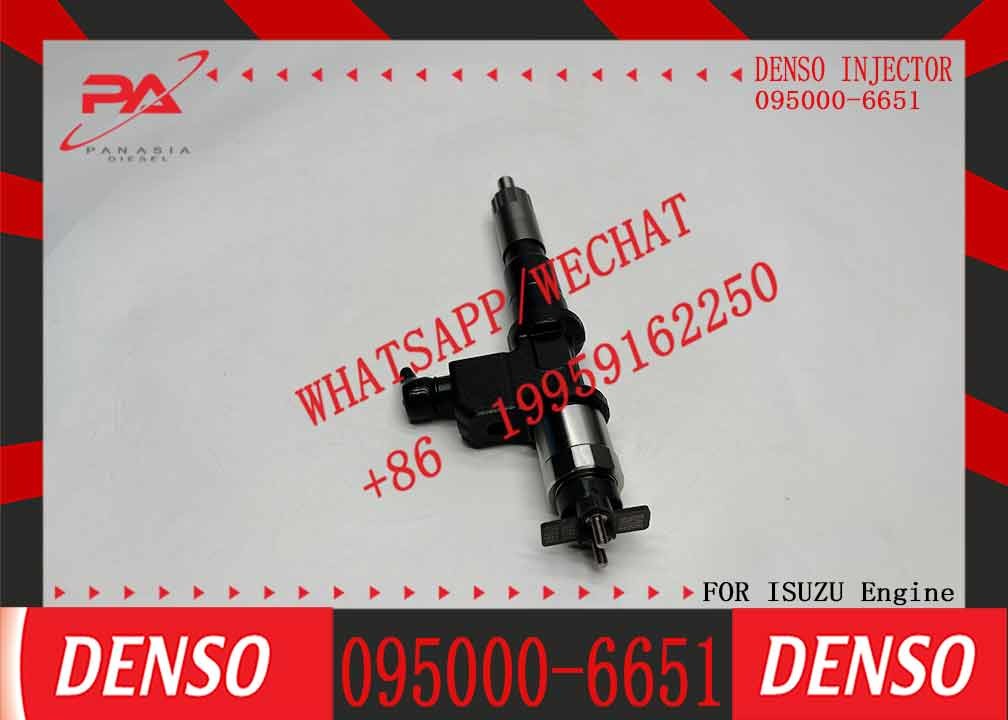 New Diesel common rail fuel injector 095000-6651 8-98030550-1 For ISUZU GIGA 6WF1 heavy duty CYZ EXZ 14.3L