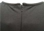 Crew Neck Women'S Casual Dresses Casual Black Maxi Dress Rome Fabric