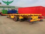 12.00R22.5 Semi Flatbed Trailer Q345B Full Size Car Trailer