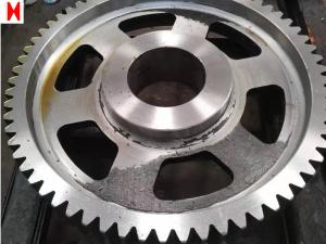 China Supplied Drawings Processing 560HBS Large Metal Steel Spur Gear Precision Spur Gears factory