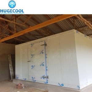 China Gas station cold room refrigeration unit with PU panels factory