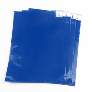 China Blue PE Disposable Cleaning Sticky Dust Mat for Cleanroom factory