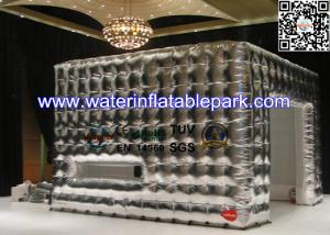 China Indoor Sliver Inflatable Event Tent , Market Large Inflatable Tent factory