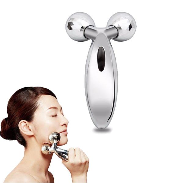 3D double roller V face Massager