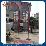 Durable Double Sided Beach Feather Flying Flag