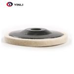 Stainless Steel Glass Polishing Wheel For Drill 100mm Diameter