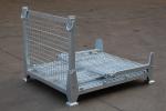Collapsible Electro Zinc Plated 50x50 Mesh Metal Storage Cage