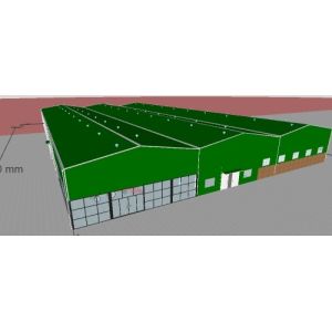 China Light Steel Structure Warehouse Customized For Agricultural Application on sale