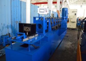 China Shop Warehouse Storage Upright Rack Rolling Machine For Heavy Duty Metal Steel factory