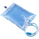 Medical Urine Drainage Bag , Disposable Urine Bag 2000ml With Screw Valve