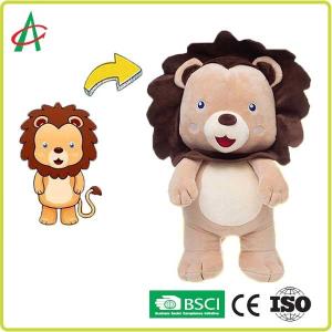 China BSCI Stuffed Plush Lion , Mascot Baby Stuffed Animals Personalized factory