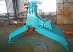 Wide Design Mechanical Grapple / Grab for Kobelco SK200 Excavator
