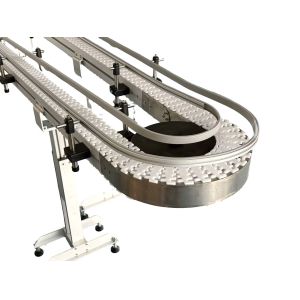 105mm Width Flexible Plastic Bottle Chain Conveyor Machine With Modular