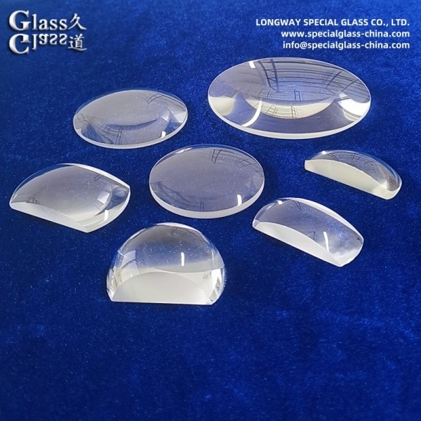 Optical Grade Borosilicate Glass Magnifying Lens For Stage Lighting