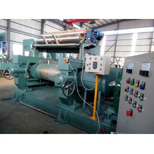 Open Mill for Rubber Compound Mixing on Two Rolls Customer's Specification