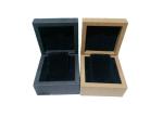 Elegant Kraft Recycle Paper Gift Case Box Black Wrist Watch Box