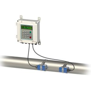 China Dual Channel Ultrasonic Flow Meter Ultrasonic Water Flow Meter FMT-MF120 factory