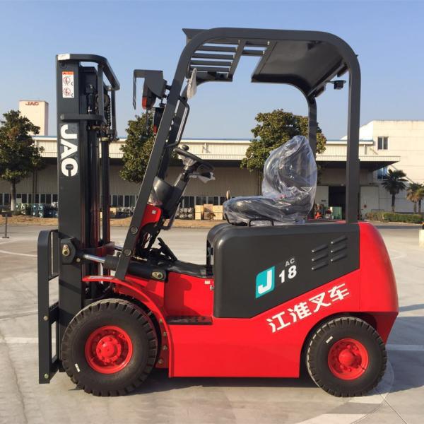 China jAC Sit Down Rider Forklift 1.8T High Capacity Electric Forklift factory