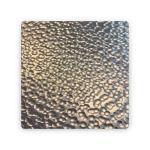 Silver Metal Sheet Hammered Texture Finish Decorative Stainless Steel Wall