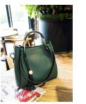 Tassel Totes PU Women Bags Simply Copy Leather Portable Briefcase Lady Bucket