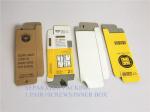 Steel Circle Stainless Steel Ball Bearing Hinges Bright Brass Plated 3.0mm