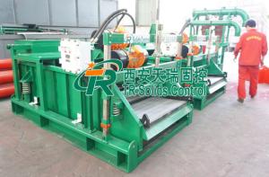 China High Strength Steel 400GPM Mud Shale Shaker For Drilling Mud Recycling System factory