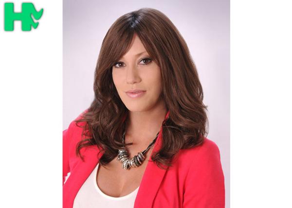 Fashion Office Lady 2017 New Style Beauty Woman’s Synthetic Wigs Body Wave None
