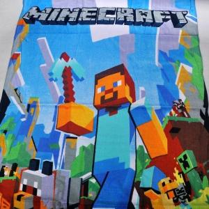 China 70*140cm 100% Cotton Minecraft Bath Towel Beach Towel Swimming Towel factory